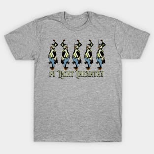 Military Ducks - Vintage Book Illustration T-Shirt